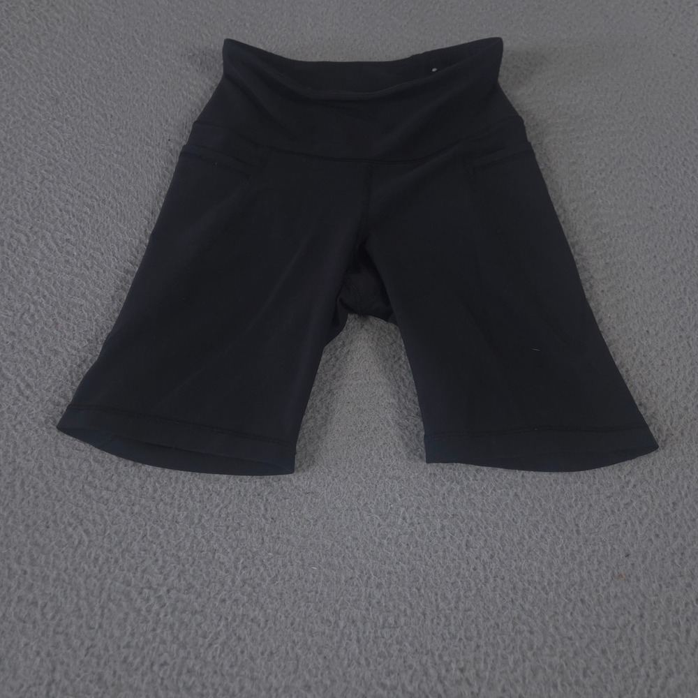 Old Navy Shorts Womens S Powersoft High Rise Bike Side Pockets Go-Dry‎ Athletic